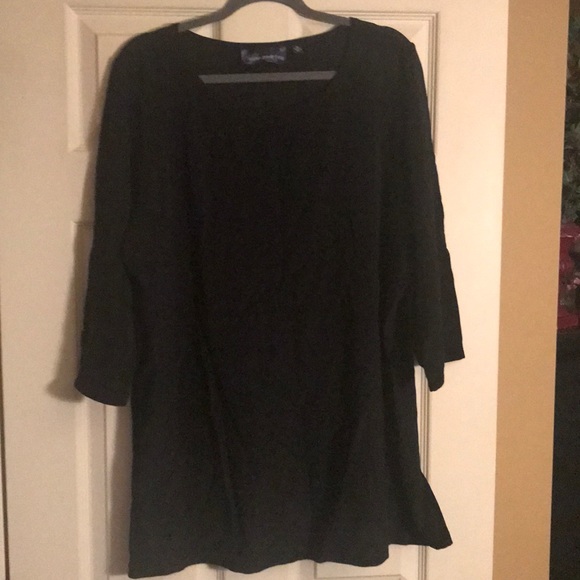 Susan Graver Tops - Black Susan Graver Top